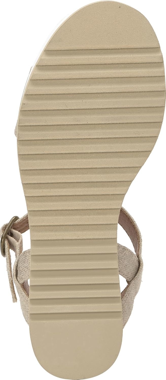 image:imageLucky Brand Temay Platform Wedge SandalsNaturalPlatino
