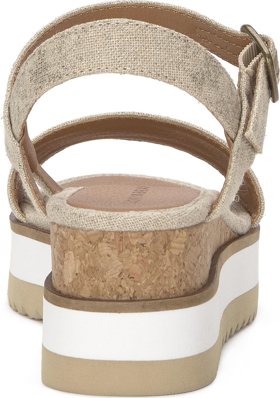 image:imageLucky Brand Temay Platform Wedge SandalsNaturalPlatino