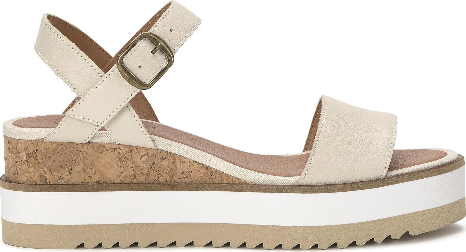 image:imageLucky Brand Temay Platform Wedge SandalsTusk