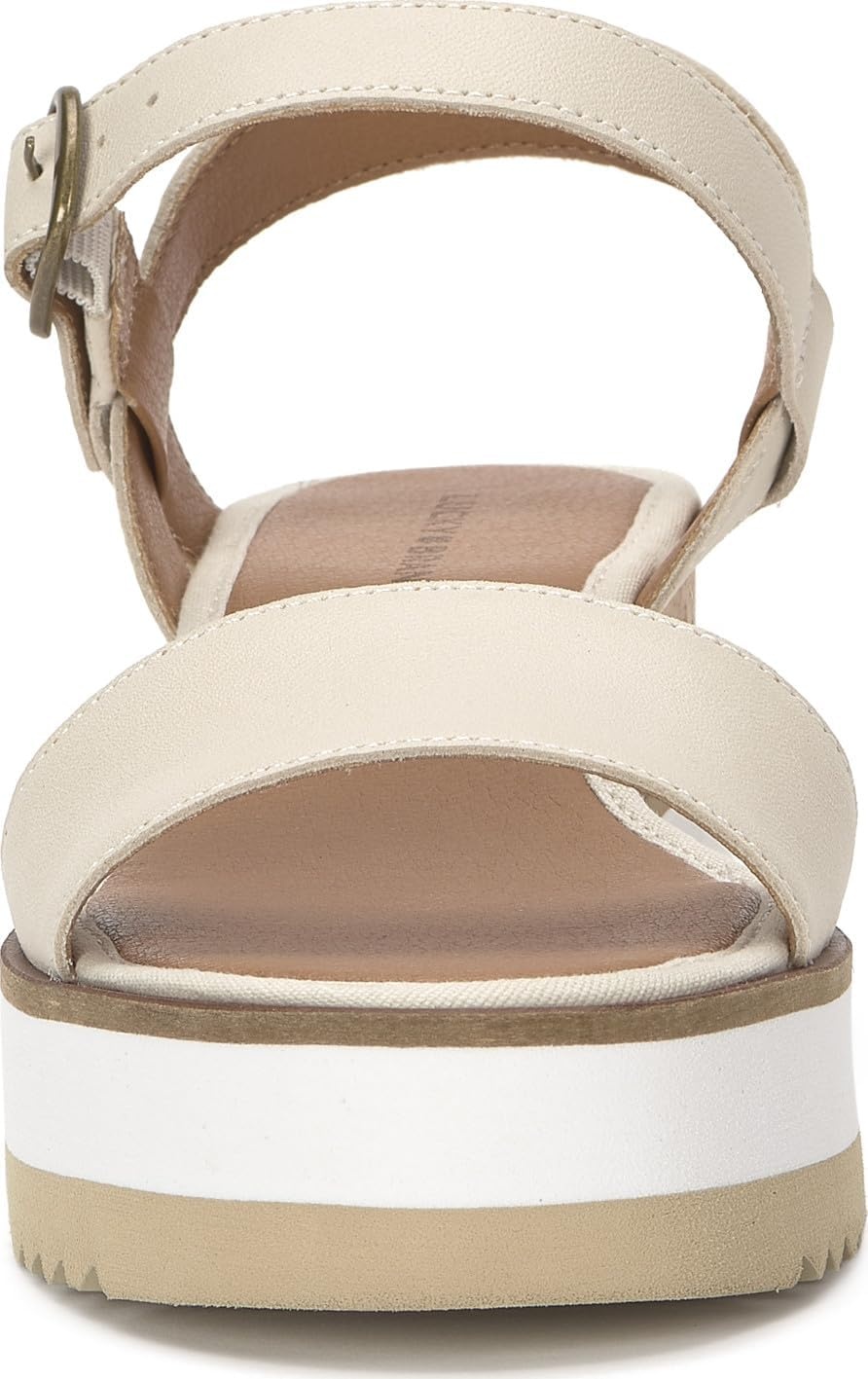 image:imageLucky Brand Temay Platform Wedge SandalsTusk