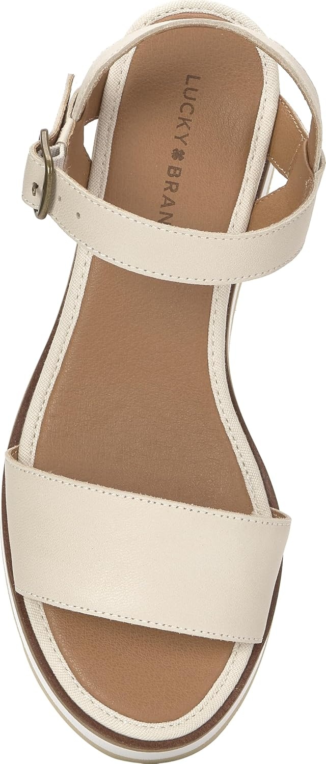 image:imageLucky Brand Temay Platform Wedge SandalsTusk