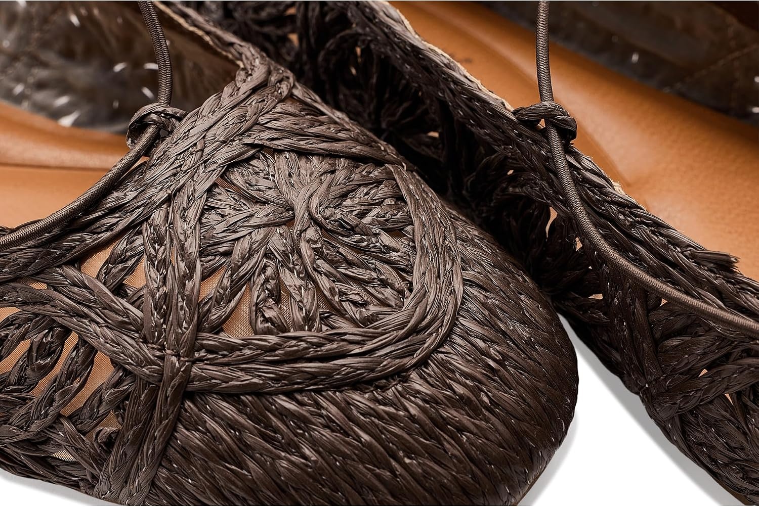 image:imageLucky Brand Tennyr Crochet Ballet FlatsCappuccino