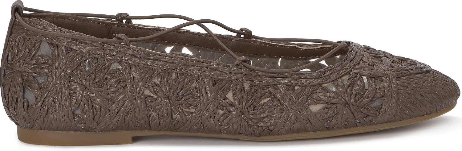 image:imageLucky Brand Tennyr Crochet Ballet FlatsCappuccino