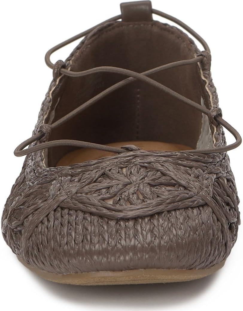 image:imageLucky Brand Tennyr Crochet Ballet FlatsCappuccino