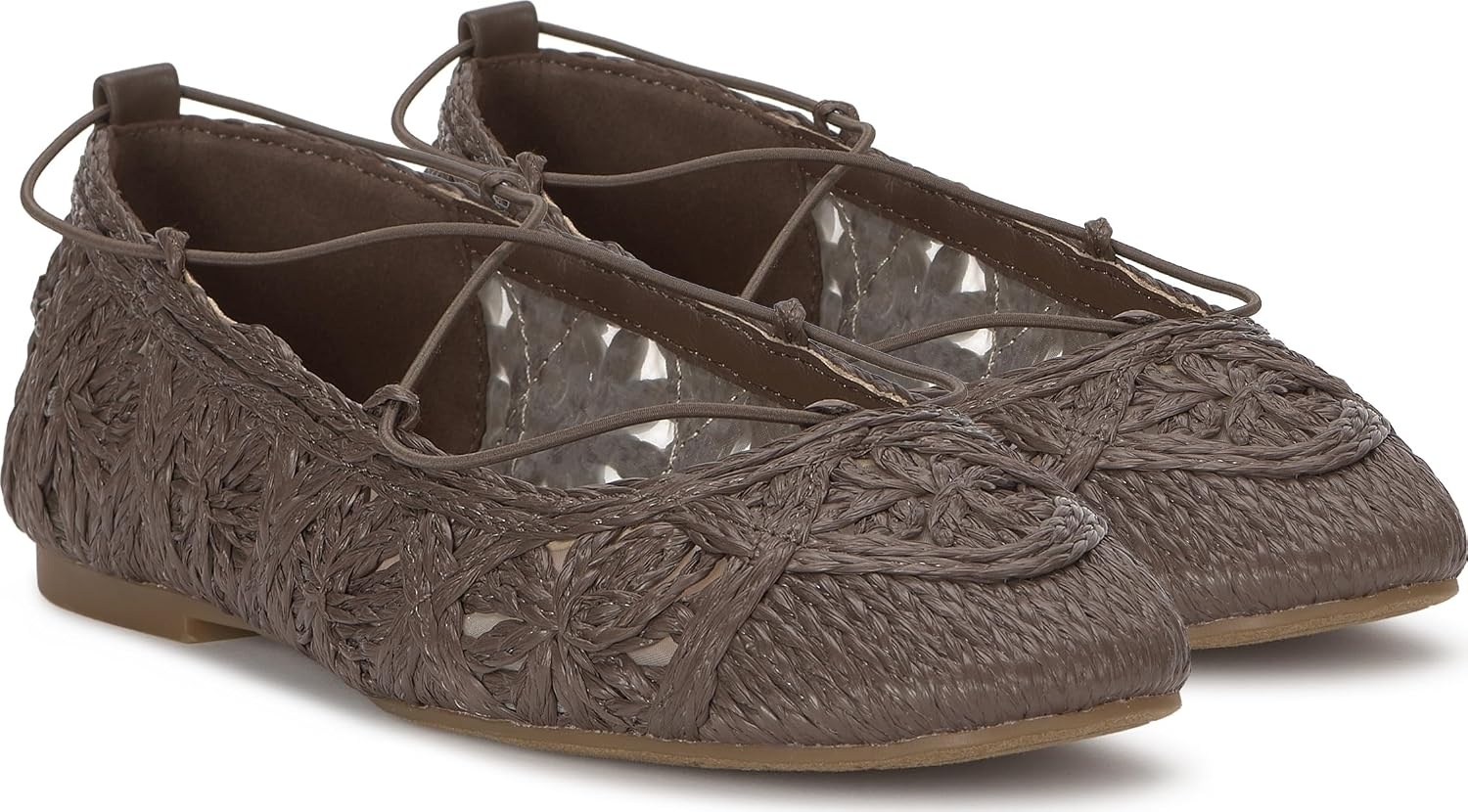 image:imageLucky Brand Tennyr Crochet Ballet FlatsCappuccino