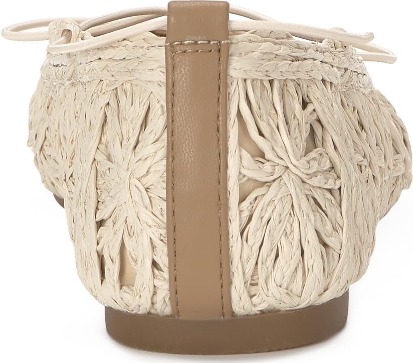 image:imageLucky Brand Tennyr Crochet Ballet FlatsNatural
