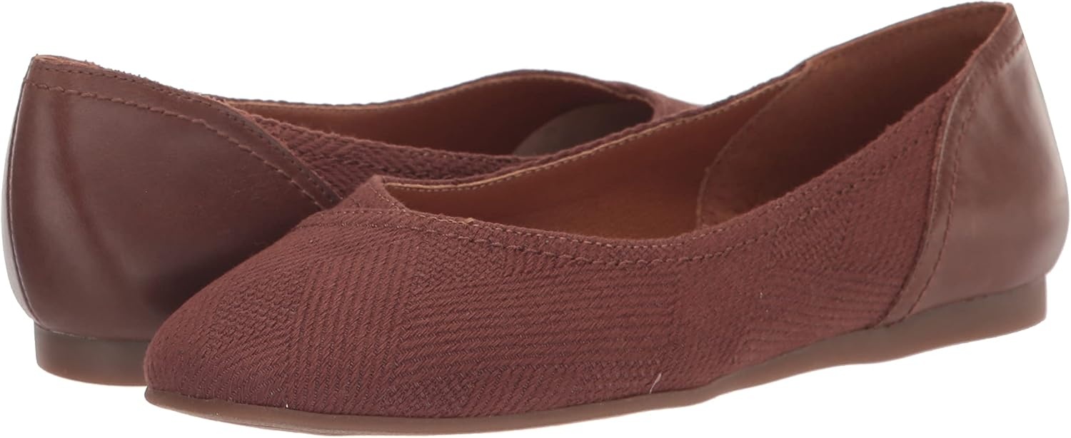 image:imageLucky Brand Womens Abielle Ballet FlatRoasted