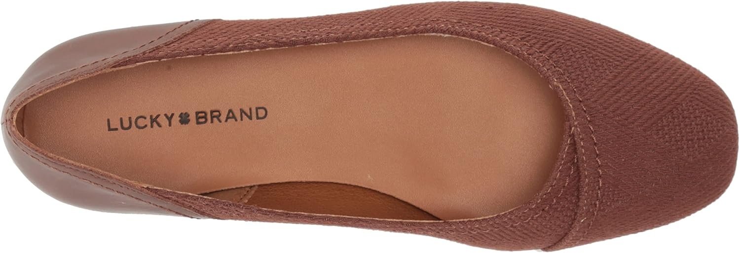 image:imageLucky Brand Womens Abielle Ballet FlatRoasted