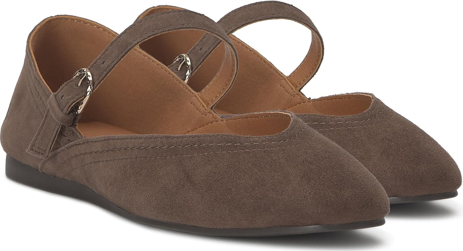 image:imageLucky Brand Womens Albajane Mary Jane FlatCappuccino