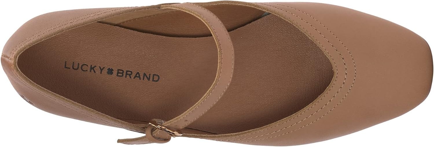 image:imageLucky Brand Womens Albajane Mary Jane FlatTan
