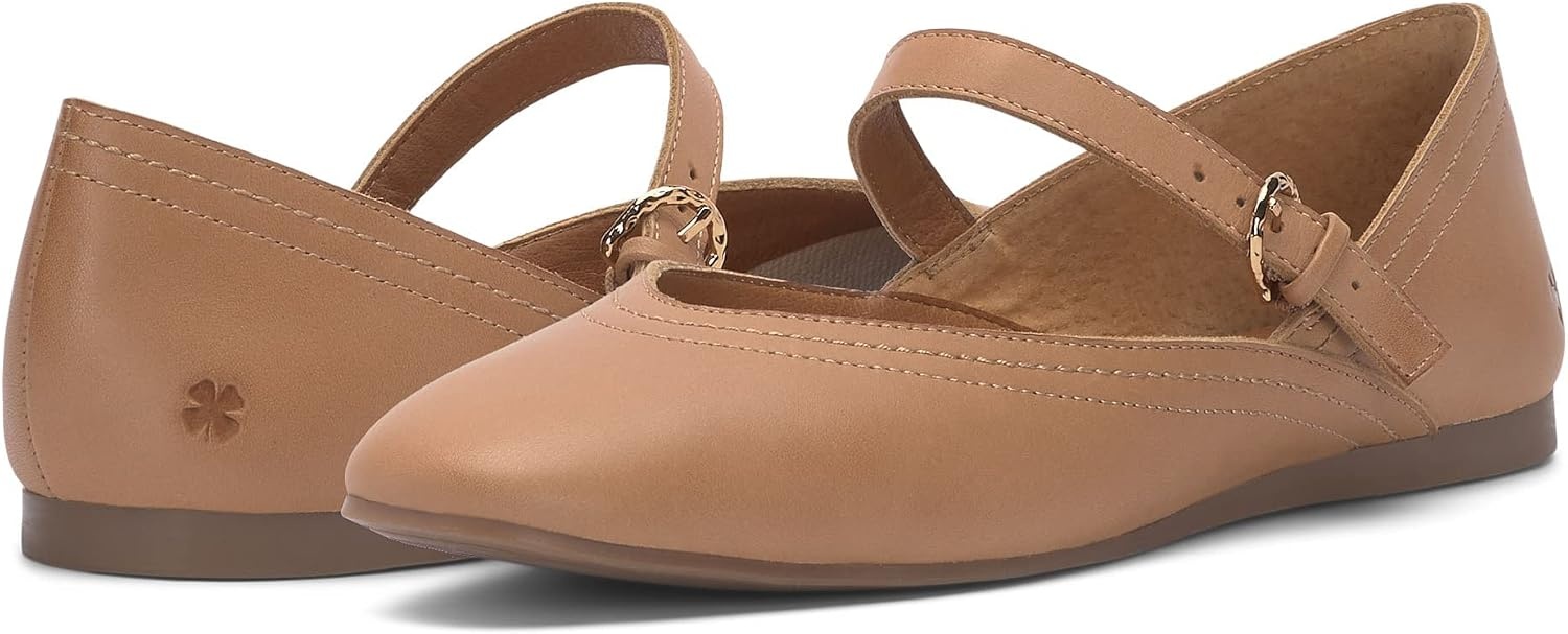 image:imageLucky Brand Womens Albajane Mary Jane FlatTan