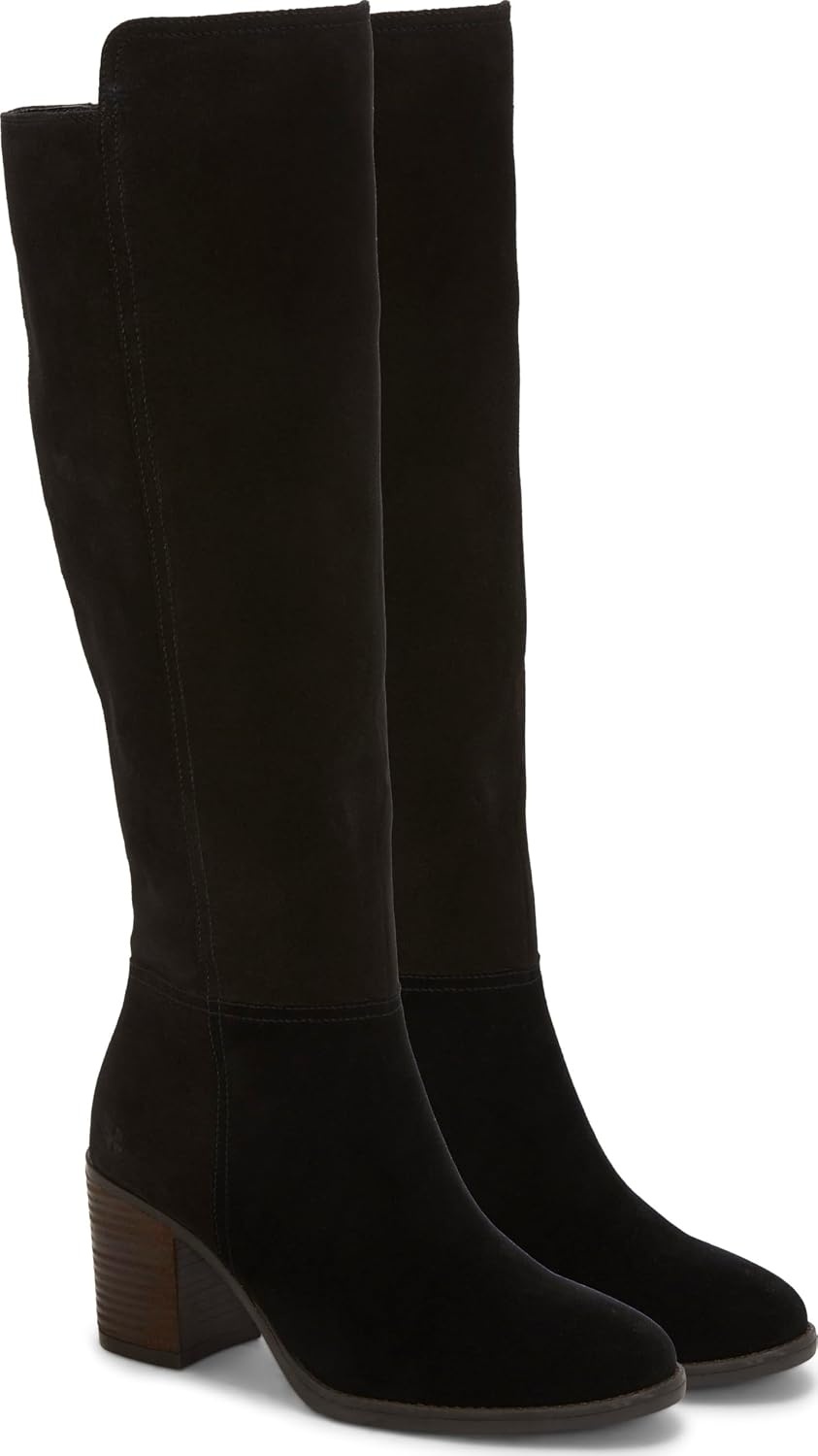 image:imageLucky Brand Womens Bonnay Knee High BootsBlack Extra Wide Calf