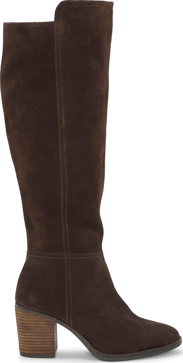 image:imageLucky Brand Womens Bonnay Knee High BootsDark Chocolate Extra Wide Calf