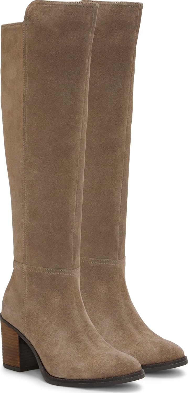 image:imageLucky Brand Womens Bonnay Knee High BootsMink Wide Calf
