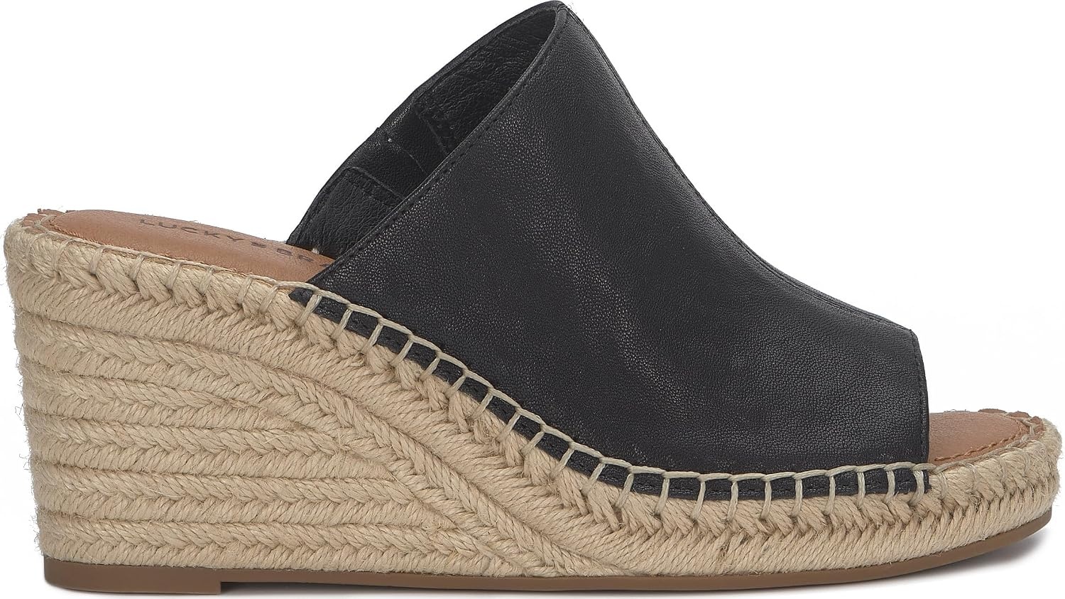 image:imageLucky Brand Womens Cabriah Espadrille Wedge SandalBlack
