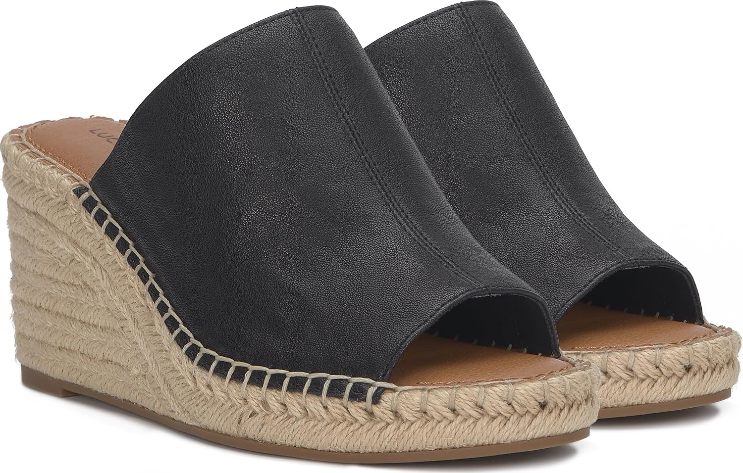 image:imageLucky Brand Womens Cabriah Espadrille Wedge SandalBlack
