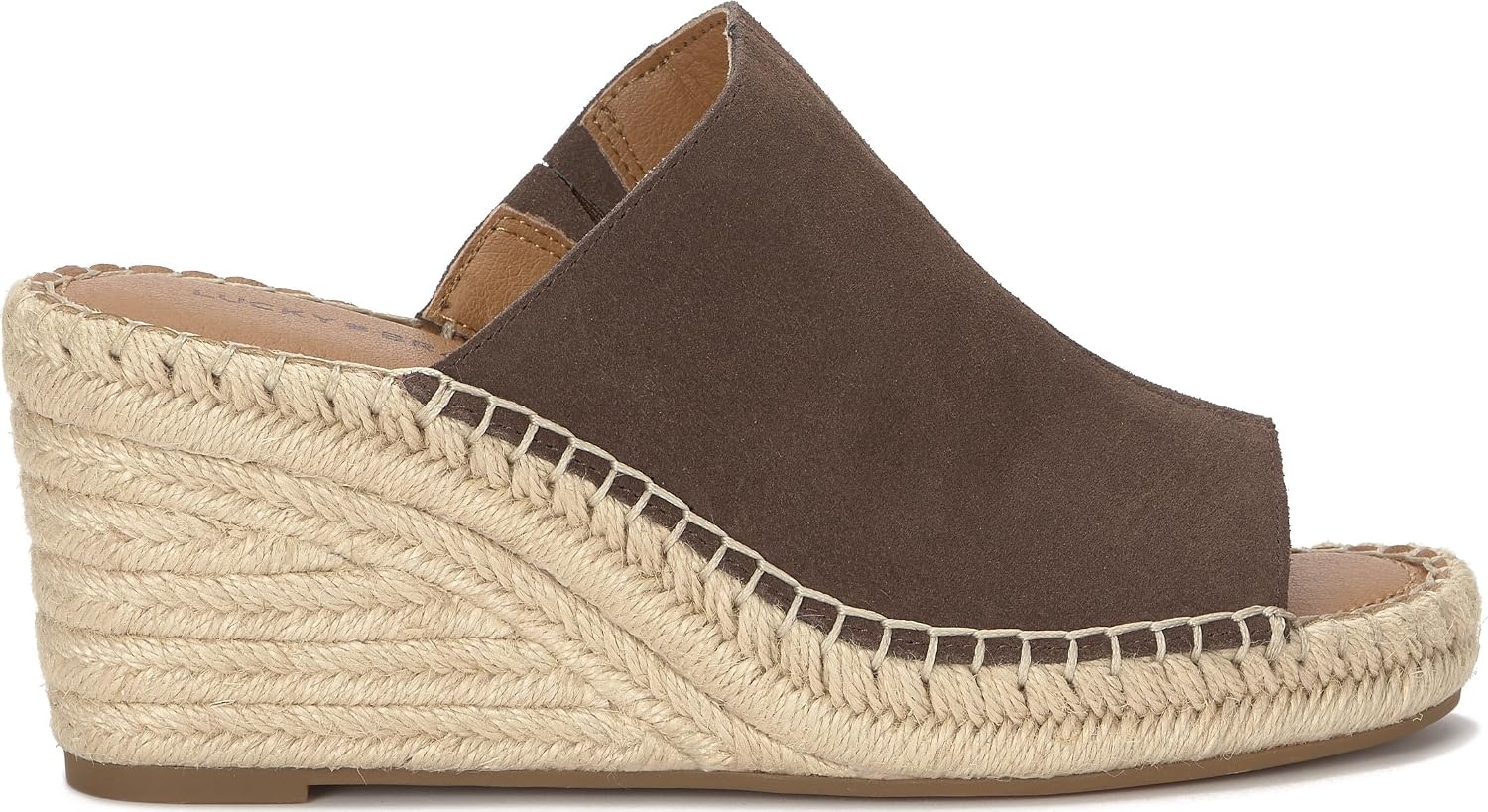 image:imageLucky Brand Womens Cabriah Espadrille Wedge SandalCappucino