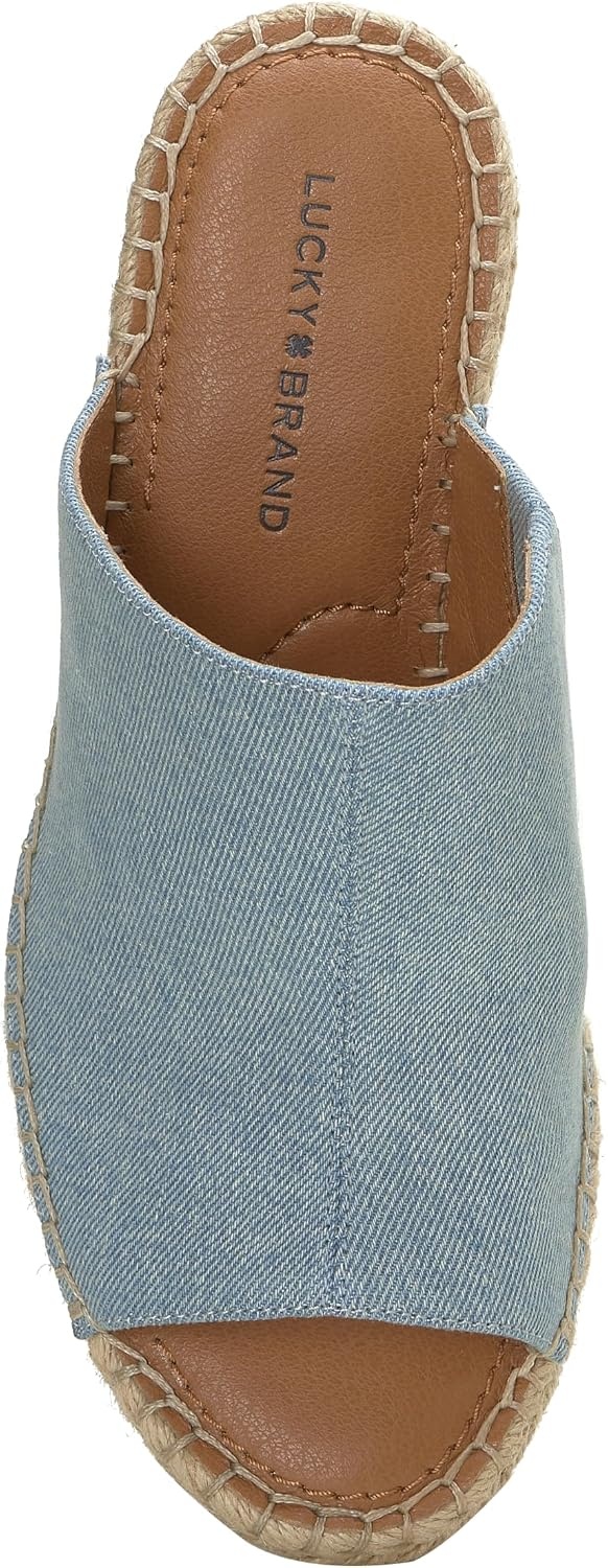 image:imageLucky Brand Womens Cabriah Espadrille Wedge SandalLight Blue