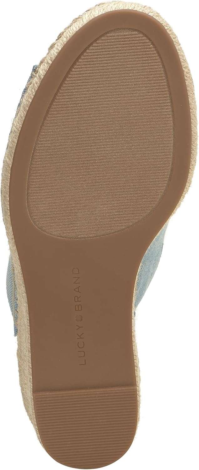 image:imageLucky Brand Womens Cabriah Espadrille Wedge SandalLight Blue