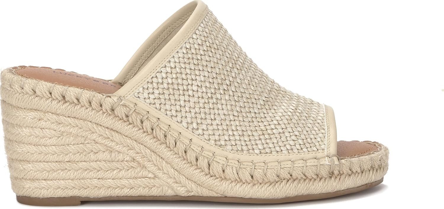 image:imageLucky Brand Womens Cabriah Espadrille Wedge SandalStucco