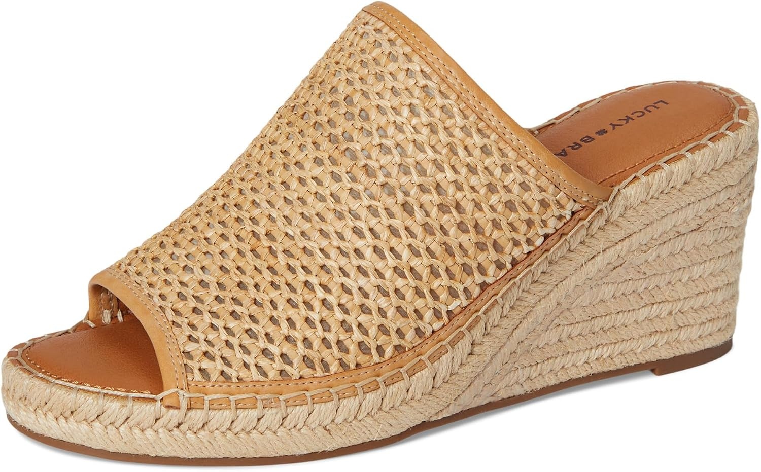 image:imageLucky Brand Womens Cabriah Espadrille Wedge SandalTan B