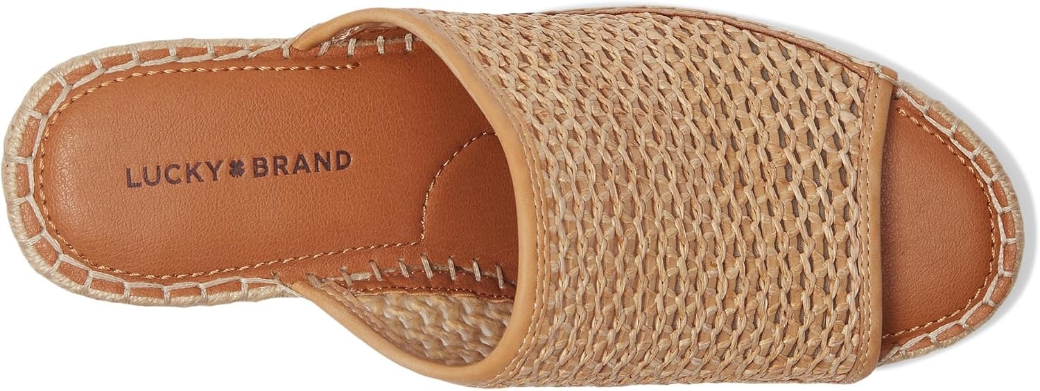 image:imageLucky Brand Womens Cabriah Espadrille Wedge SandalTan B