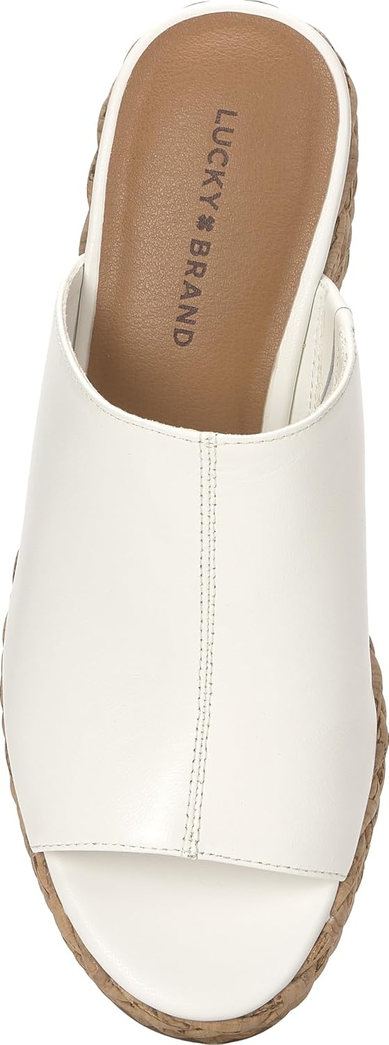 image:imageLucky Brand Womens Cabriah Espadrille Wedge SandalWhite