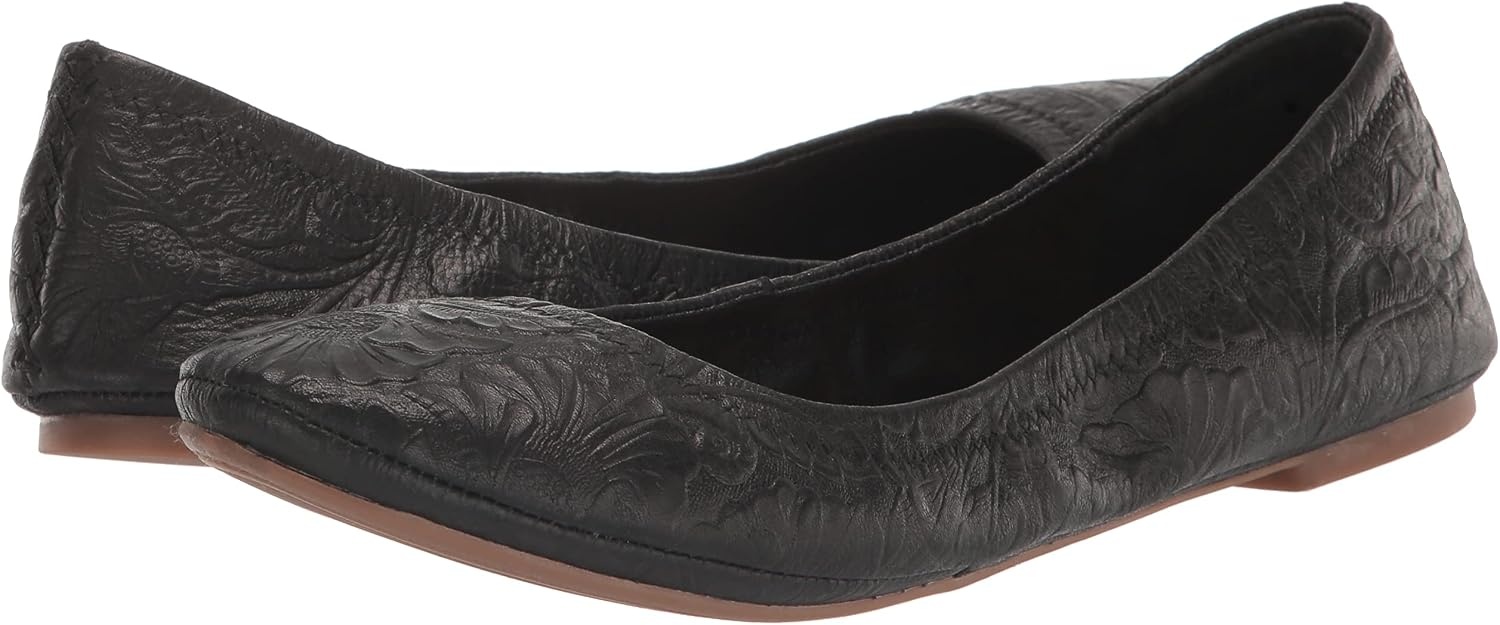 image:imageLucky Brand Womens Emmie Ballet FlatsBlack Floral