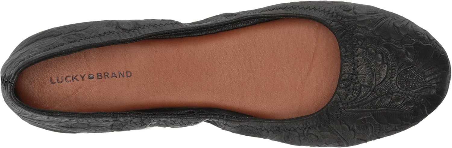 image:imageLucky Brand Womens Emmie Ballet FlatsBlack Floral