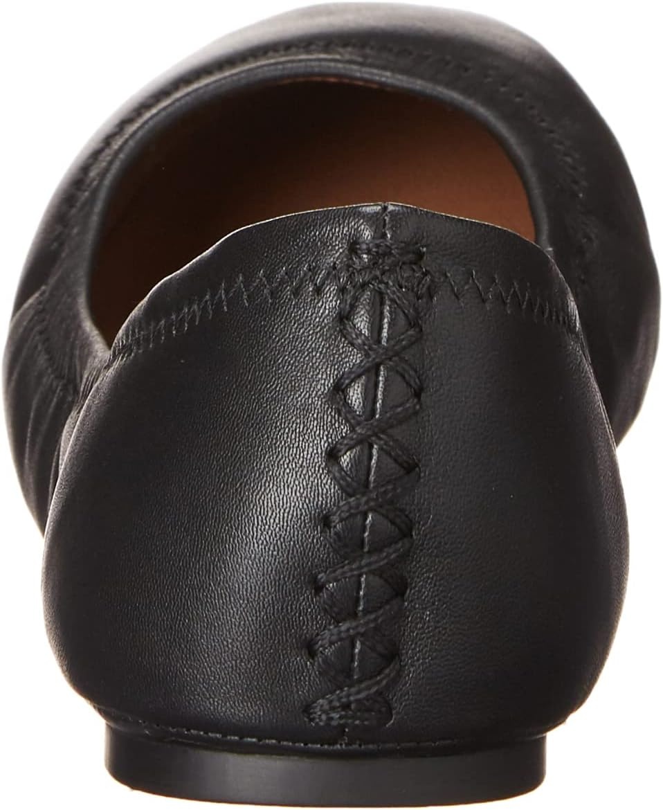 image:imageLucky Brand Womens Emmie Ballet FlatsBlack Leather1