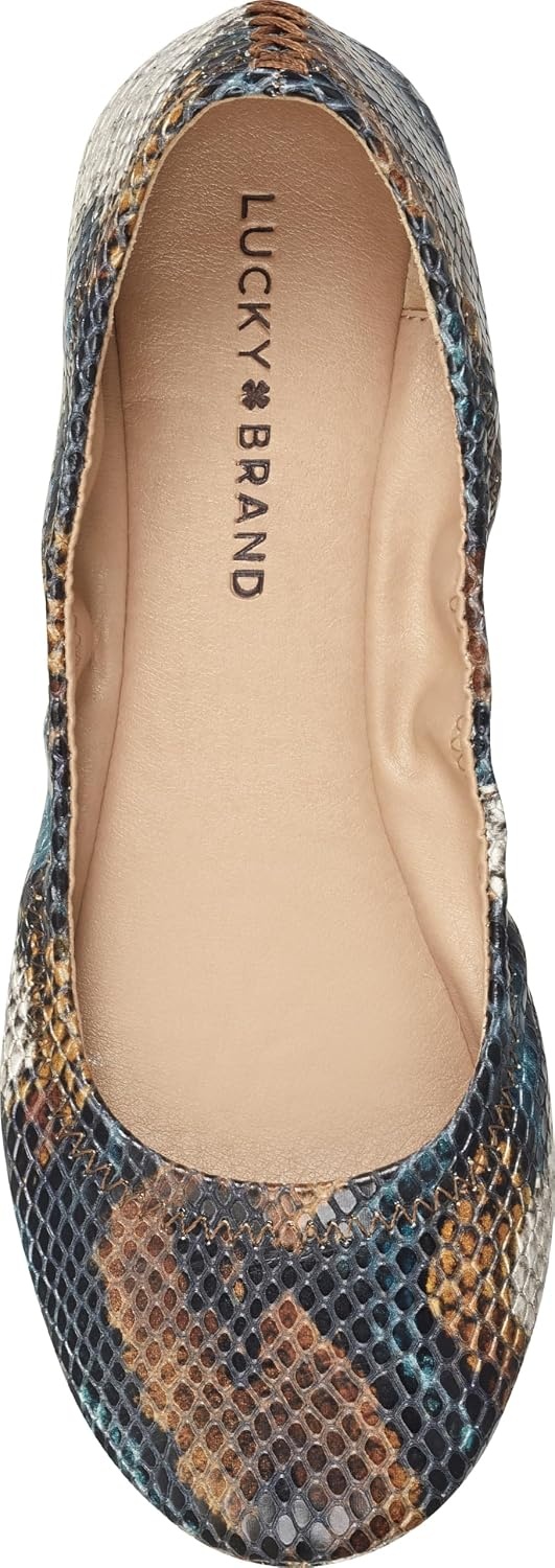 image:imageLucky Brand Womens Emmie Ballet FlatsBlue Multi