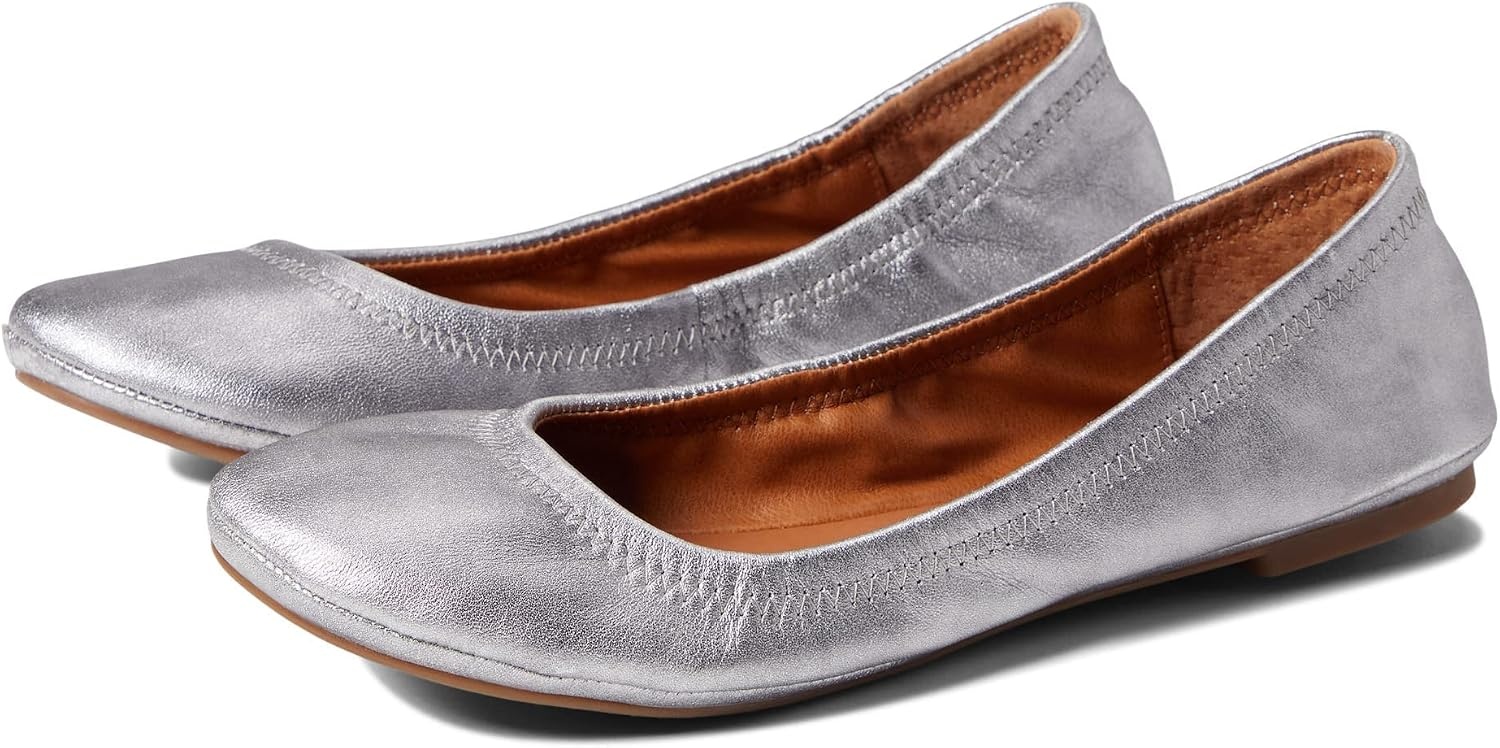 image:imageLucky Brand Womens Emmie Ballet FlatsPewter 1