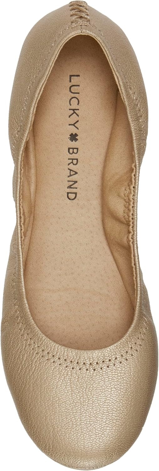image:imageLucky Brand Womens Emmie Ballet FlatsPlatinum