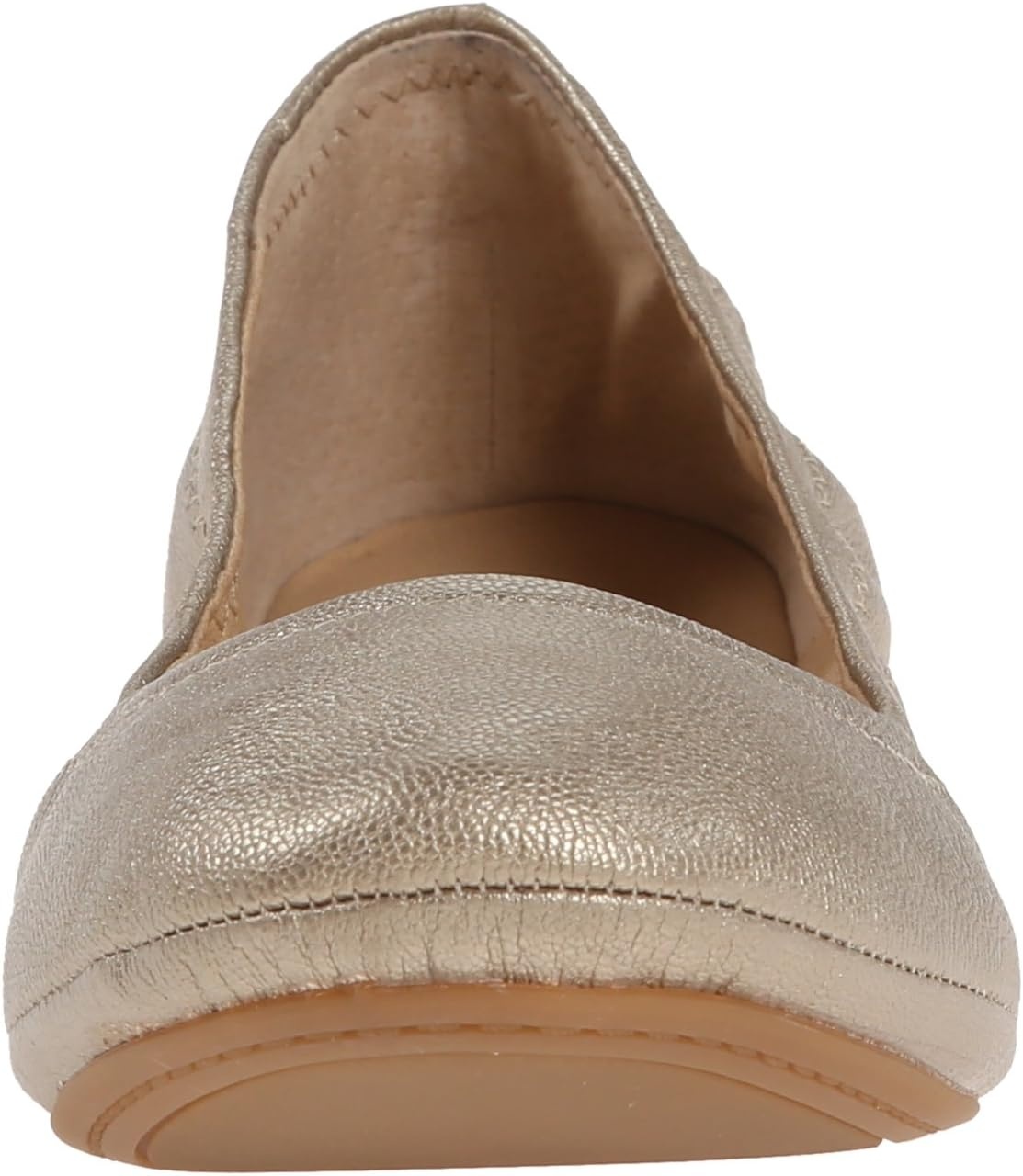image:imageLucky Brand Womens Emmie Ballet FlatsPlatinum Silver