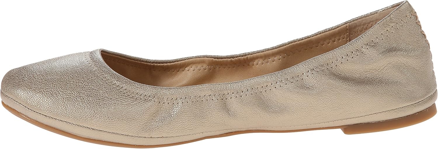 image:imageLucky Brand Womens Emmie Ballet FlatsPlatinum Silver