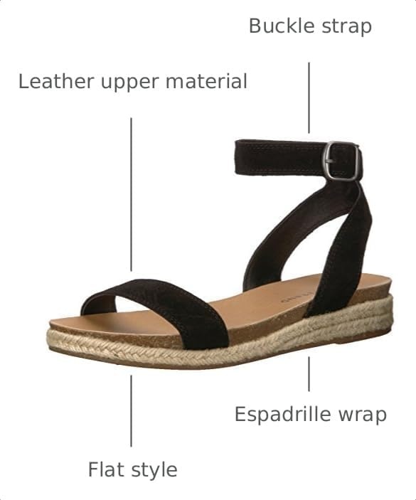 image:imageLucky Brand Womens Garston Flat SandalBlack
