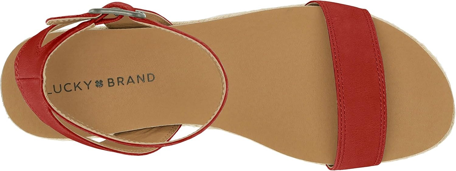 image:imageLucky Brand Womens Garston Flat SandalGarnet