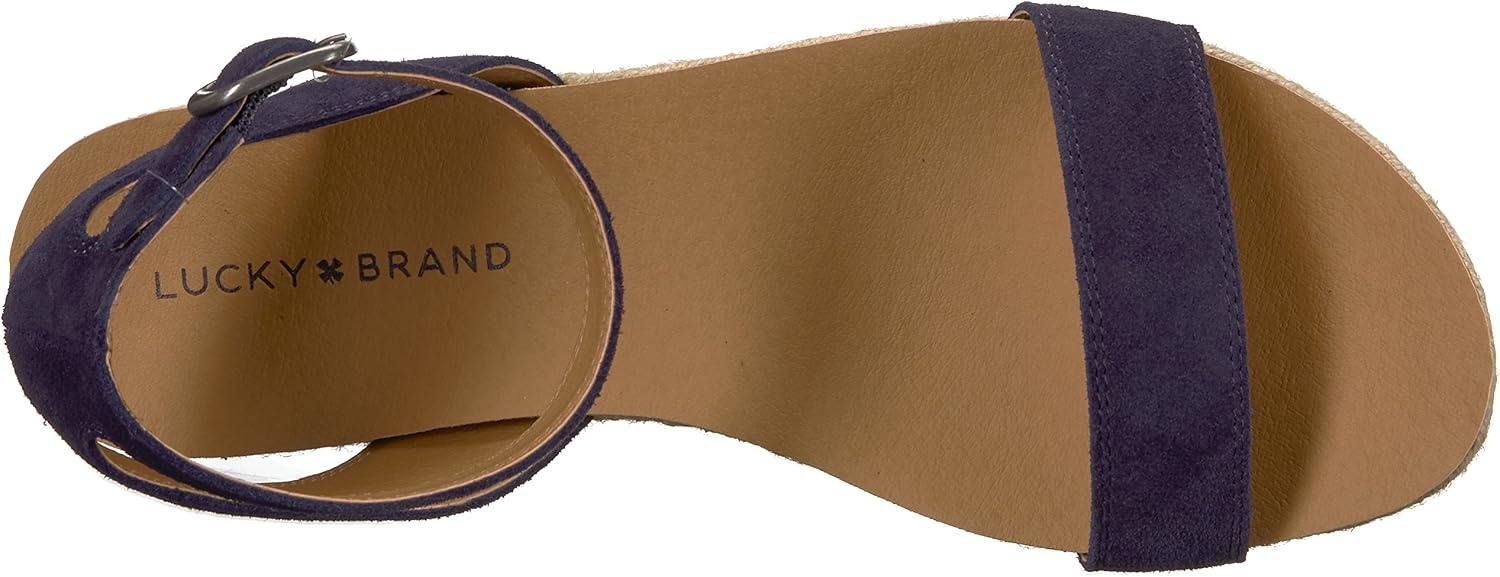 image:imageLucky Brand Womens Garston Flat SandalMoroccan Blu
