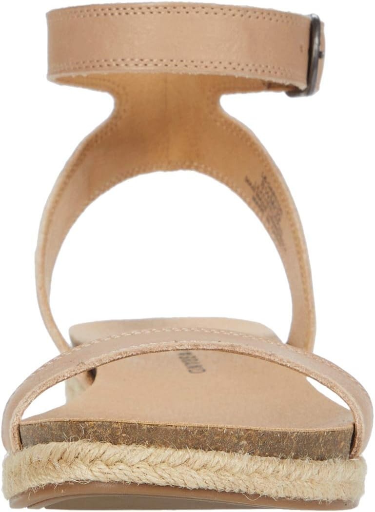 image:imageLucky Brand Womens Garston Flat SandalStone Saddle Leather