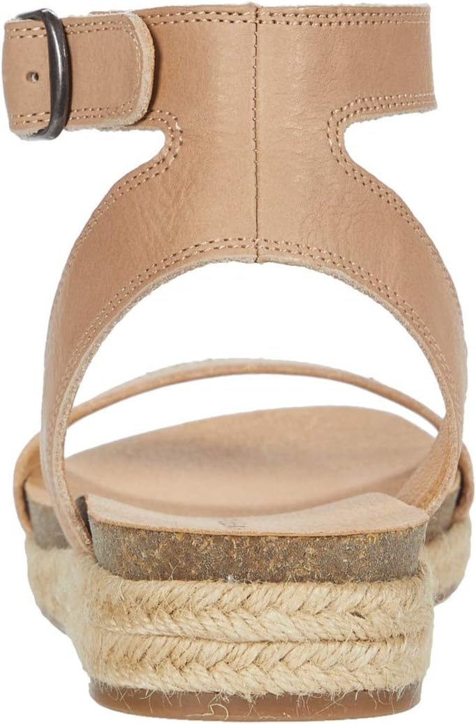 image:imageLucky Brand Womens Garston Flat SandalStone Saddle Leather