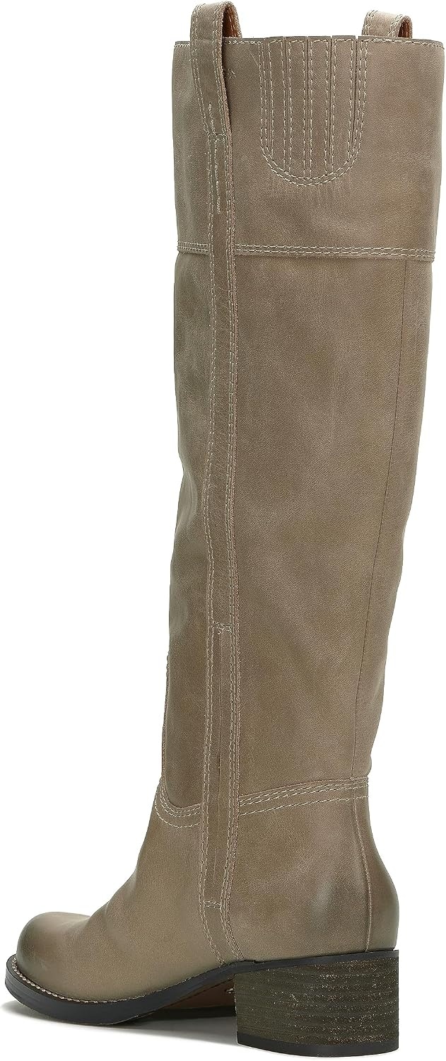 image:imageLucky Brand Womens Hybiscus Wide Calf Riding BootSilver Cloud