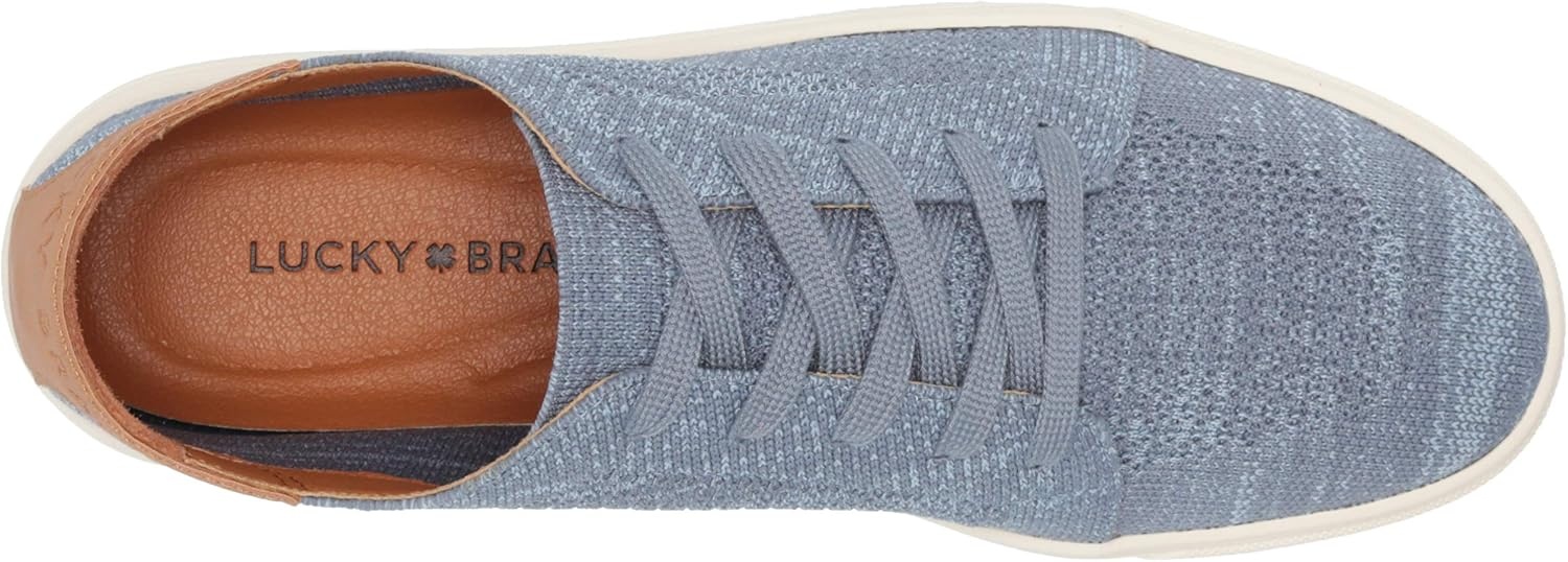 image:imageLucky Brand Womens Leigan Knit SneakerBluestone