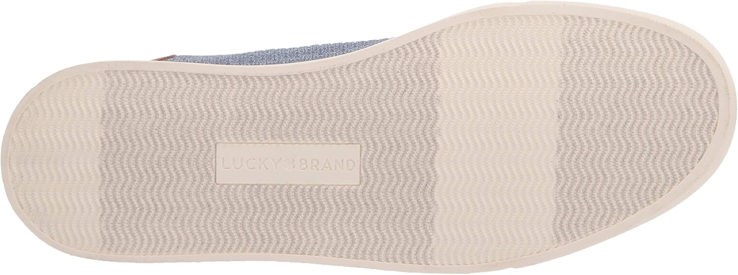 image:imageLucky Brand Womens Leigan Knit SneakerBluestone