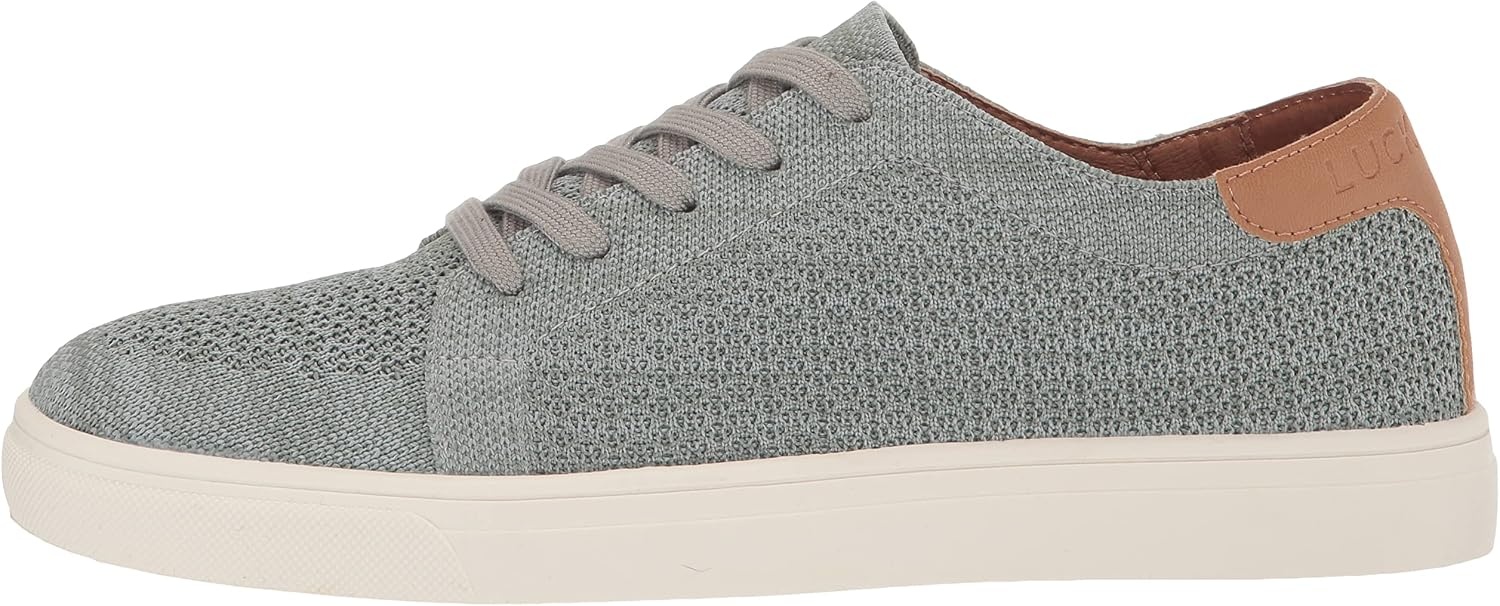 image:imageLucky Brand Womens Leigan Knit SneakerLight Seagrass