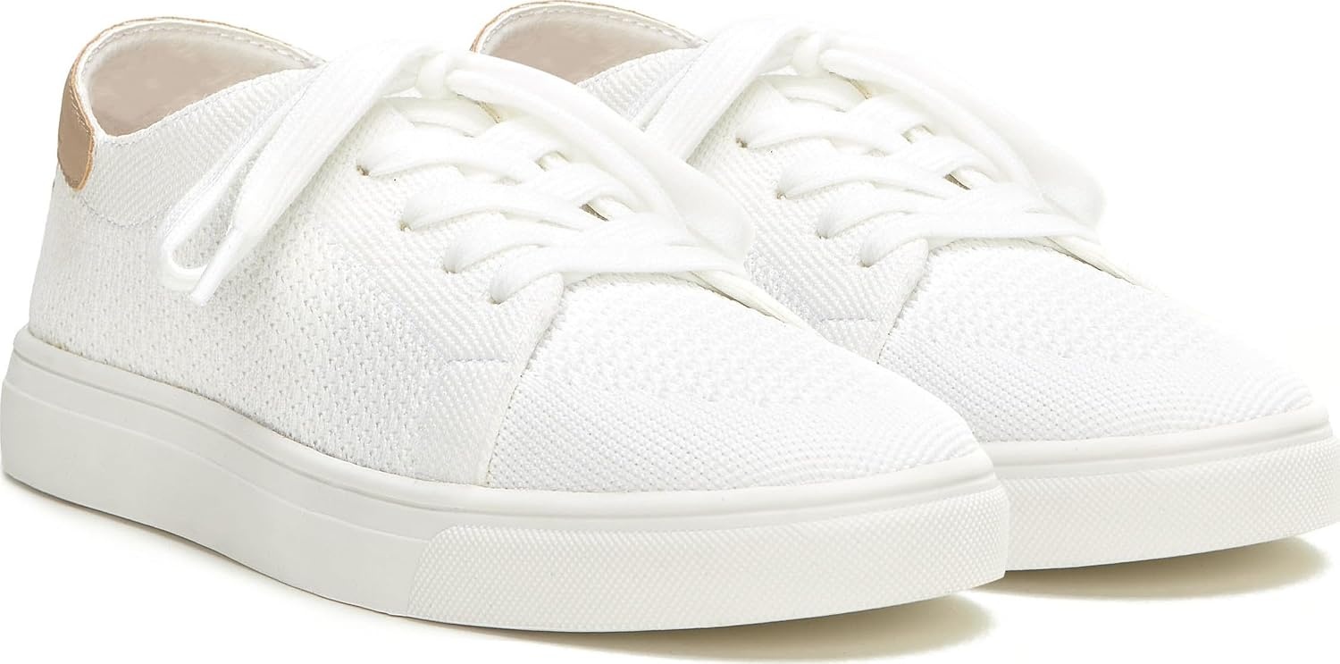 image:imageLucky Brand Womens Leigan Knit SneakerWhiteDove