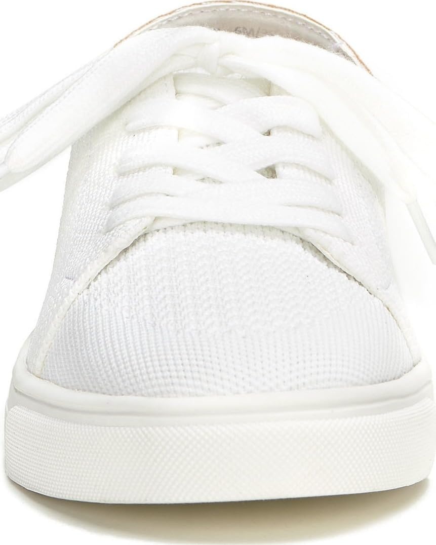 image:imageLucky Brand Womens Leigan Knit SneakerWhiteDove