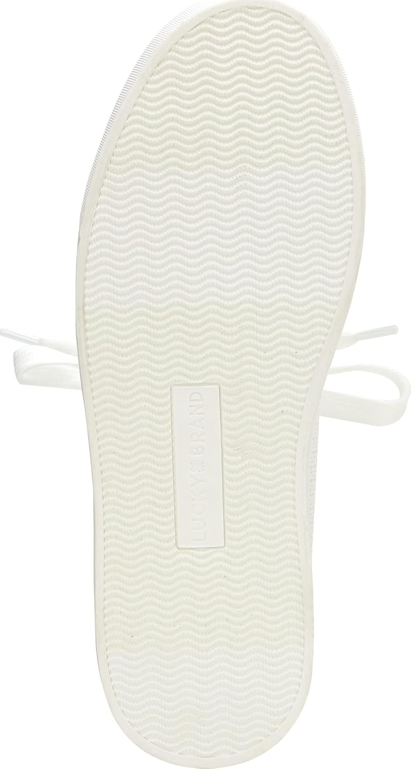 image:imageLucky Brand Womens Leigan Knit SneakerWhiteDove