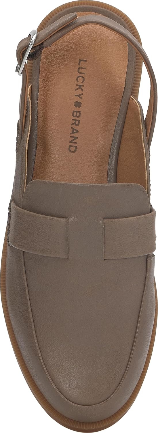 image:imageLucky Brand Womens Louisaa Leather MuleCoffee Quartz