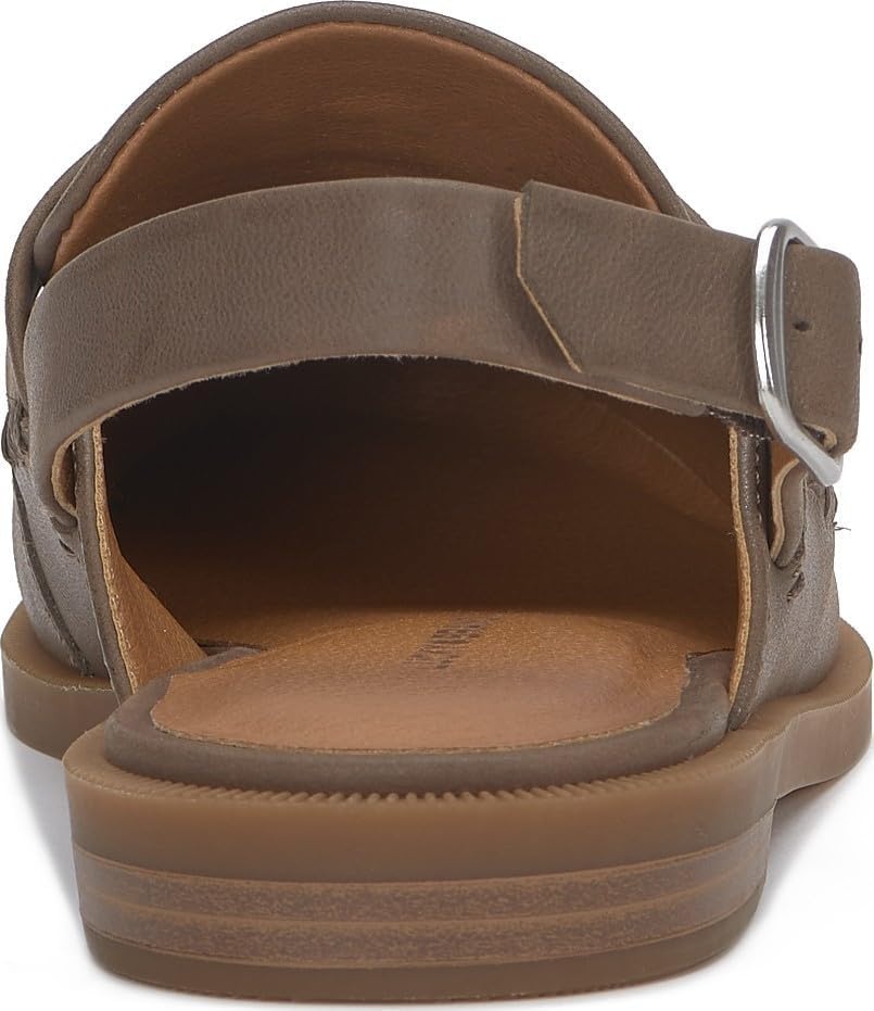 image:imageLucky Brand Womens Louisaa Leather MuleCoffee Quartz
