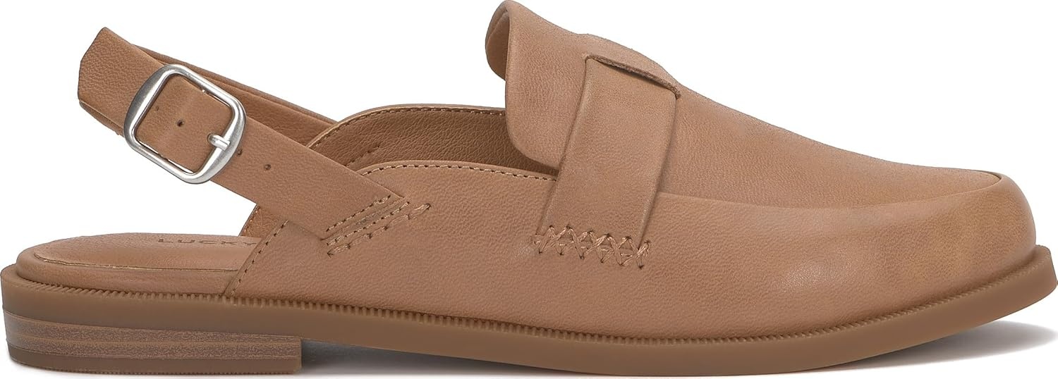 image:imageLucky Brand Womens Louisaa Leather MuleLatte